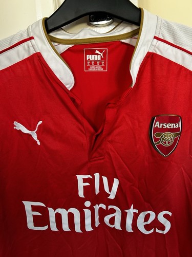 Arsenal 2015/16 Heim Fußball Trikot Gr. XL Puma Official Herren Erwachsene TOP