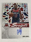 2021-22 Panini Mosaic Rookie Auto Prizm #RS-JAY Joel Ayayi Washington Wizards