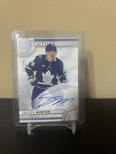 Fraser Minten 2023-24 SP Authentic #168 Future Watch Rookie Auto 866/999