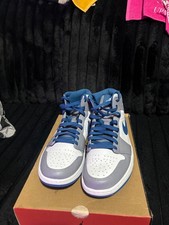 Jordan 1 Mid True Blue for Sale | Authenticity Guaranteed | eBay