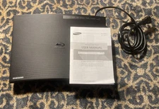 Samsung BD-JM57C Blu-ray & DVD Player w/ Wi-Fi Streaming Smart TV Apps W/manual