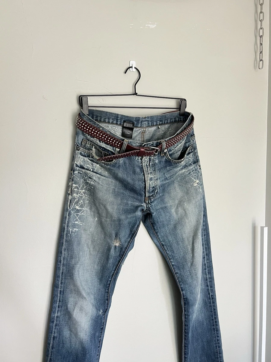 Dior Blue Slim Jeans for Men for sale | eBay