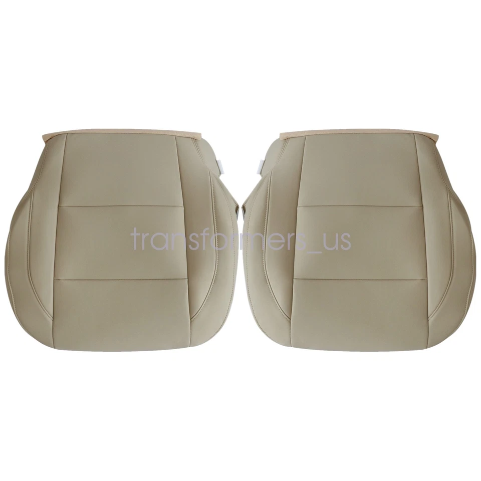 For 2004-2010 Infiniti QX56 Driver & Passenger Bottom Replacement Seat Cover Tan - Изображение 2 из 4
