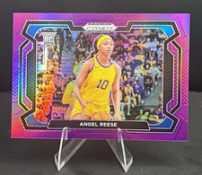 Panini Prizm Draft Picks 2024 Angel Reese RC Rookie #38 Purple Prizm 23/75