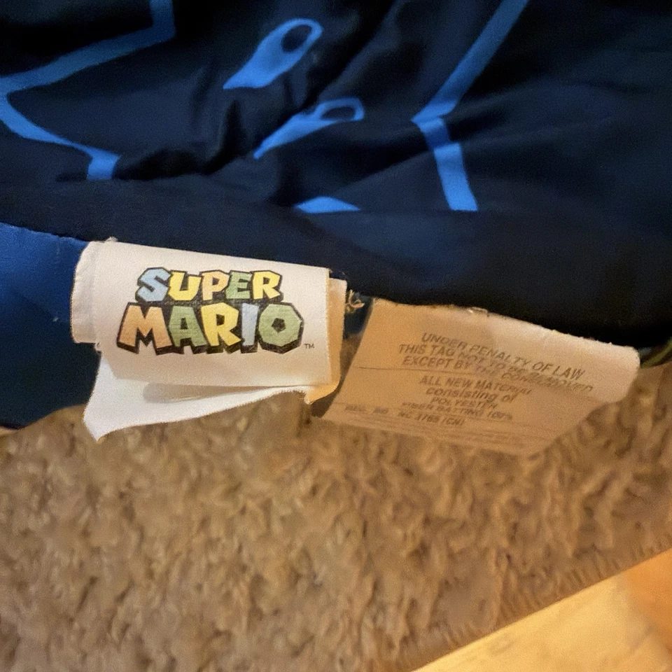 Двустороннее одеяло-кровать Super Mario Kart для Nintendo Mario Luigi - Изображение 3 из 4