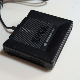 SEGA Sega Saturn Multitap Adapter MK-80102 Wired Black 6ft Cable