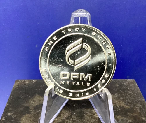 1 troy oz .999 Silver Round - OPM Metals