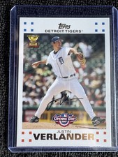 2007 TOPPS OPENING DAY #187 JUSTIN VERLANDER TIGERS - Near Mint