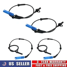 ABS Speed Sensor Front Rear Set Of 4 FITS BMW E60 E63 E64 535i 550i 645Ci 650i