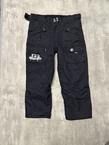 World Industries Snow Pants Y2K Vintage Skater Grunge Flame boy Rare Sz XL