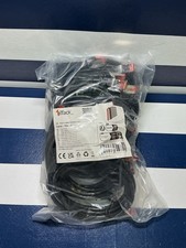 CAT 6 S-FTP Patch Cable, Black 10x - 2.0M 6.56 FT , 10 Pack Network/Ethernet