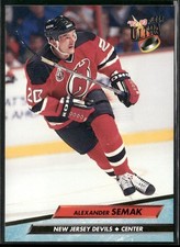 🏒 1992-93 Fleer Ultra  - Alexander Semak Devils #341