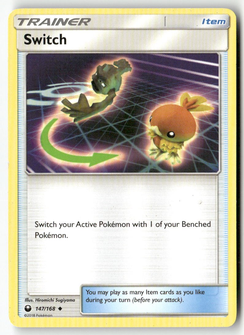 Switch 147/168 Uncommon Celestial Storm Pokemon Heavily Played