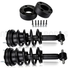 For 2007-2013 Chevy Silverado 1500 3" Front Leveling kit & Front Complete Struts