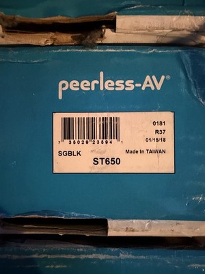 Peerless-AV ST650 SmartMount Tilting Universal TV Wall Mount 75'' 75 lb Black 