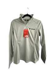 NWT The North Face Gray 1/4 Zip Fleece Pullover Women  s M Verkada