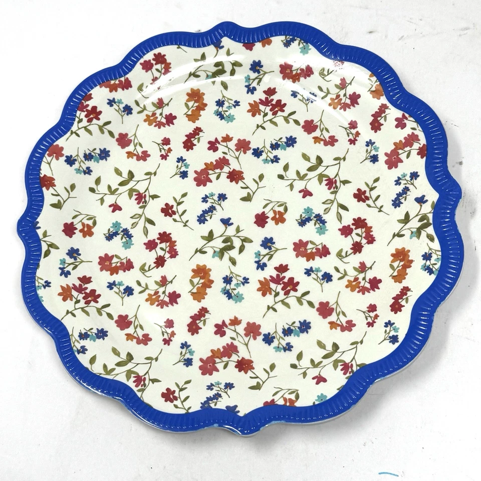 "Juego de 2 platos de melamina Ditsy vintage para mujer Pioneer 8,5""" Foto 2 de 4