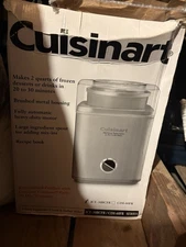 Cuisinart Pure Indulgence 2-Quart Frozen Yogurt-Sorbet & Ice Cream Maker