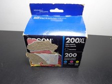 SEALED BOX ORG. EPSON 4 PACK INK 200XL BLACK ...