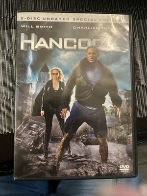 Hancock (DVD, 2008, 2-Disc Set, Unrated)