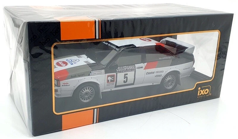 IXO Models Scala 1/18 18RMC094B Audi Quattro #5 1000 Laghi 1982 Blomqvist - Immagine 2 di 2