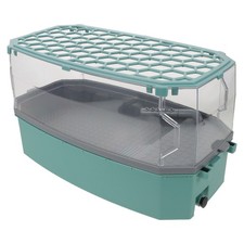  Eco Turtle Tank Terrapin Plastic Lizard Hermit Crab Habitat Aquatic