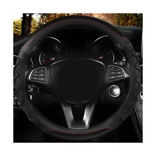 15-Inch Anti-Slip Steering Wheel Cover Protector for Trucks, SUVs, Cars