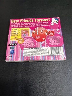 Hello Kitty Bubblegum Girlfriends Windows PC CD-Rom 2005 Sanrio