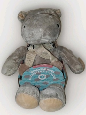 Huggable Hippo Plush Heat Pack New Weighted 