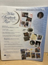 Creative Memories 8 1/2x11 White Scrapbook Pages Refill RMC-11S - New