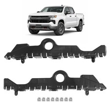 Set Of 2 Front Bumper Bracket Leftright For Chevrolet Silverado 1500 2019-2025