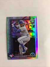 2025 Topps Chrome - Orelvis Martinez #105 Topps Refractor (RC)