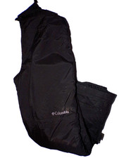 Columbia Snow Pants Youth Unisex Solid Black Size 10-12 R1