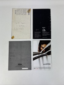 Huge Video Game Manual / Insert Lot Sega PlayStation Neo Geo Nintendo (BOXES)