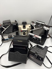 Polaroid Lot 5 Vintage Cameras Untested; Swinger 20, 210, 100, 660, One-step