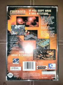 CRUSADER: NO REMORSE &ndash; SEGA SATURN &ndash; MINT CONDITION! [see details]