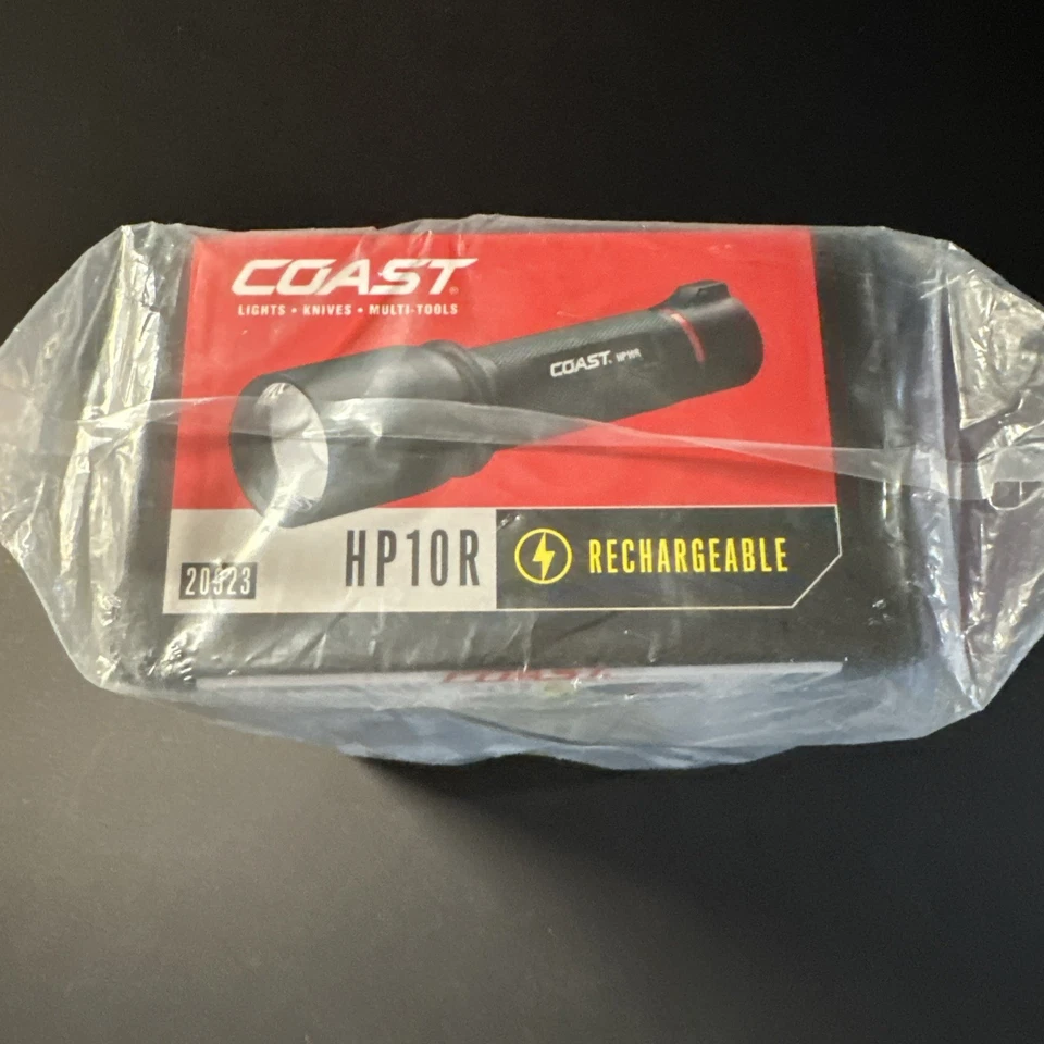 Linterna LED Coast HP10R Antorcha Recargable Doble Potencia 1050 Lúmenes LEER Foto 4 de 4