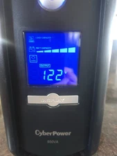 CyberPower 850AVR CP850AVRLCD 9 Outlet UPS System NO BATTERY - Free Shipping