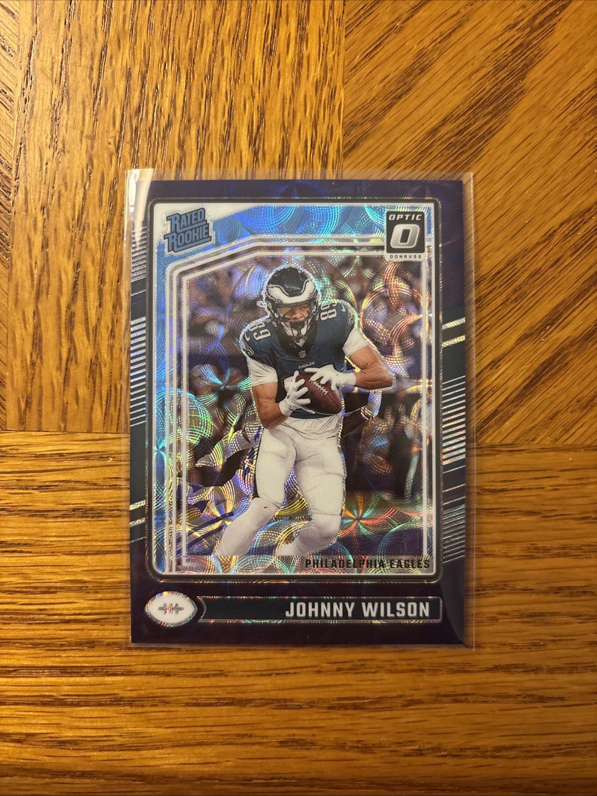 2024 Panini Donruss Optic Johnny Wilson RC Rated Rookie Blue Scope #256