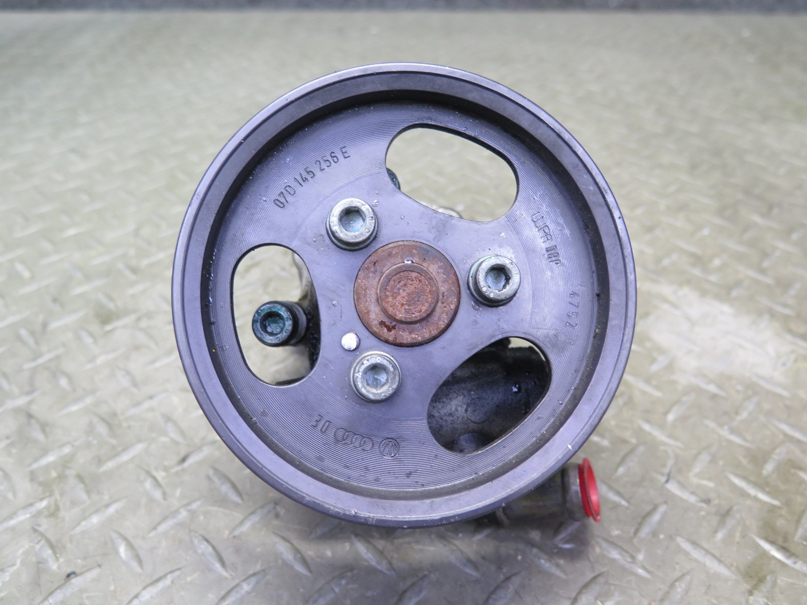2006-2012 BENTLEY FLYING SPUR 6.0L ENGINE POWER STEERING PUMP W/ PULLEY