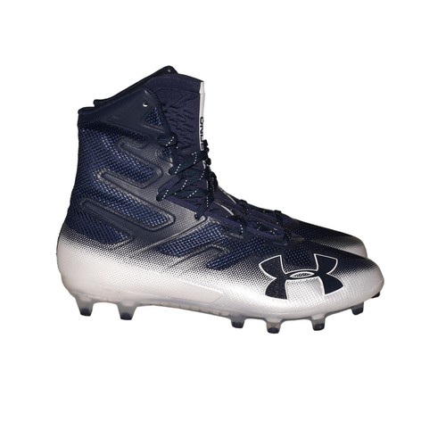 UNDER ARMOUR NEW $140 Highlight MC Football Cleat Midnight/White Men's 12 - Picture 2 of 6
