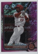 2022 Bowman Chrome Prospects Fuchsia Shimmer Refractor /199 Jordan Walker 1ob0