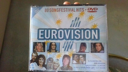 EUROVISION - 80 Song Festival Hits - 3CDs + 1 DVD - Olivia Newton John, Celine D