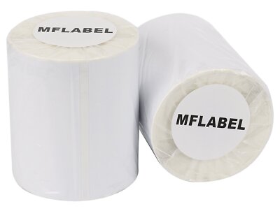 2 Rolls Dymo 4XL Compatible 4x6" Direct Thermal Shipping Labels - 220 Labels Per Roll, 1" Core