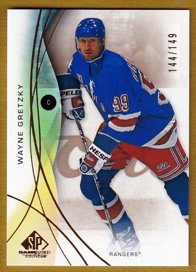 2024-25 SP Game Used Gold #173 Wayne Gretzky /149 - Edmonton Oilers