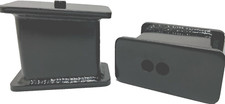 Rear 4 Lift Blocks Pair Heavy Duty Fabricated Steel Fits 1988-00 Chevy 3500 Pu