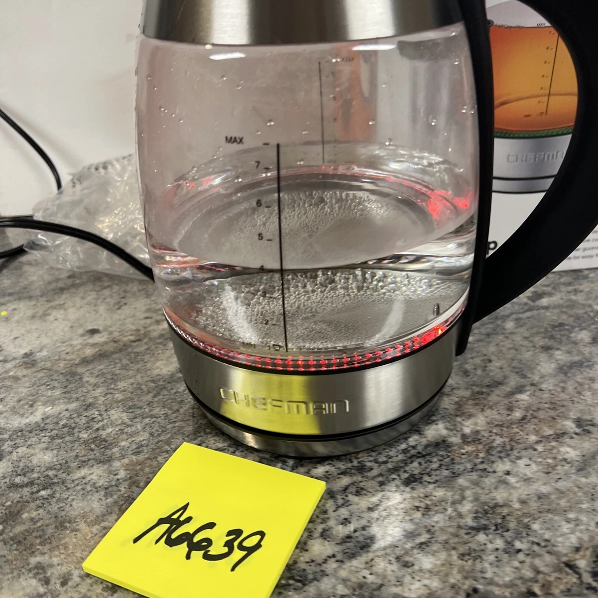 Chefman Digital Electric Glass Kettle