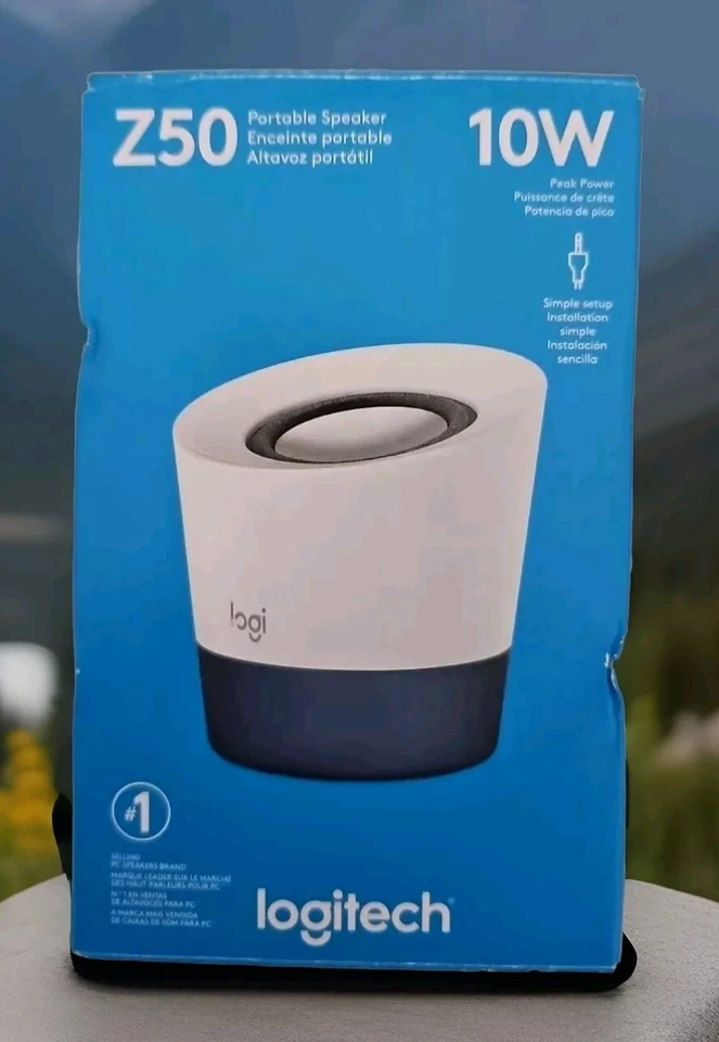 Logitech Z50 Portable Mini Speaker for Smartphone, Tablet & PC, AC Power & 3.5mm - Image 2 of 4