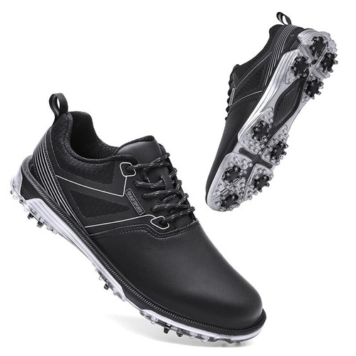 Scarpe da Golf Professionali Uomo Golf Sneakers Outdoor Antiscivolo Scarpe da Passeggio - Foto 2 di 13