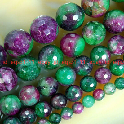 Wholesale 4/6/8/10/12/14mm Natural Mix Gemstones Smooth Round Loose Beads Strand